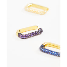 Load image into Gallery viewer, Single Gold Geometric Rectangle Earring in Small Cuff