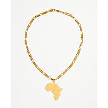 Load image into Gallery viewer, Africa Map Pendant Chain Necklace