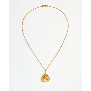 Gold Buddha 2.0 Pendant Necklace