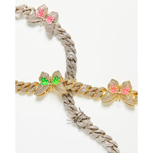 Load image into Gallery viewer, Pastel Butterfly Cuban Chain Necklace