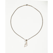 Load image into Gallery viewer, Initial Letter Pendant on Chain Necklace
