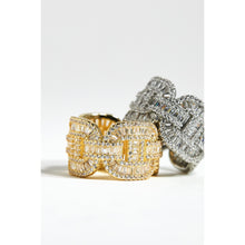 Load image into Gallery viewer, 'OH' Baguette Link Ring