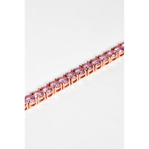 Pink 5mm Tennis Bracelet