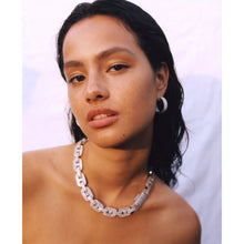 Load image into Gallery viewer, Multi Row 25mm Hoop Earrings