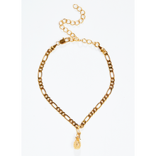 Load image into Gallery viewer, Gold Pineapple Charm Anklet