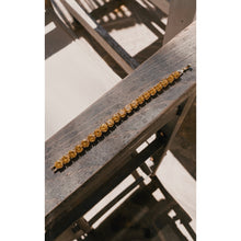 Load image into Gallery viewer, Yellow Cubic Zirconia Tennis Bracelet