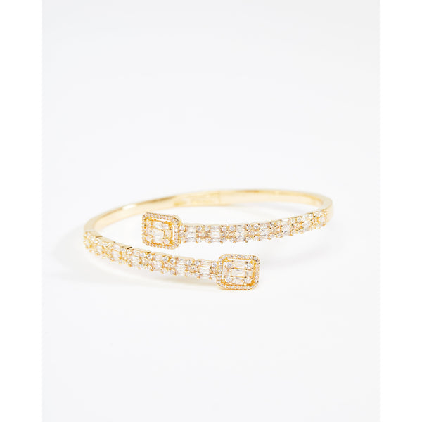Stackable Bangle Cuff 1.0 in Gold