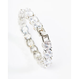 Cluster Tennis Bracelet