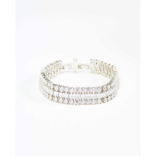 Multi-row Tennis Bracelet