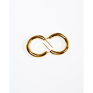 Gold Small 28mm Hoop Earrings