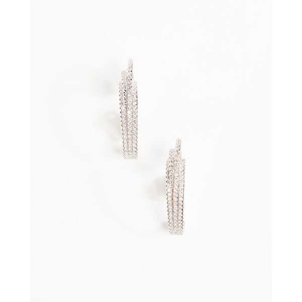 3 Line Ear Huggie Earrings