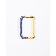 Load image into Gallery viewer, Single Gold Geometric Rectangle Earring in Medium
