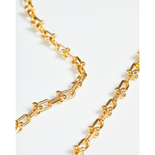 Load image into Gallery viewer, Gold Hardware Link Chain Necklace
