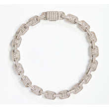 Load image into Gallery viewer, &#39;OH&#39; Baguette Link 15mm Necklace
