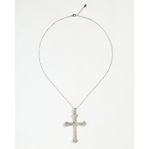 Crucifix 2.0 Cross Pendant Chain Necklace