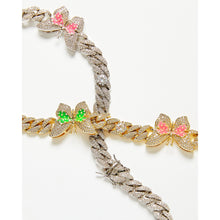 Load image into Gallery viewer, Pastel Butterfly Cuban Chain Necklace
