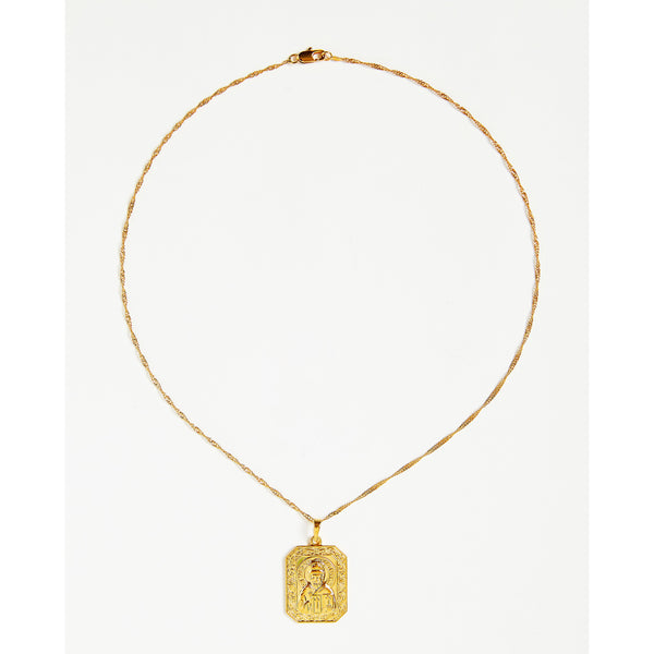 Saint Nicholas Pendant Chain Necklace