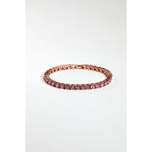 Load image into Gallery viewer, Pink 5mm Tennis Bracelet
