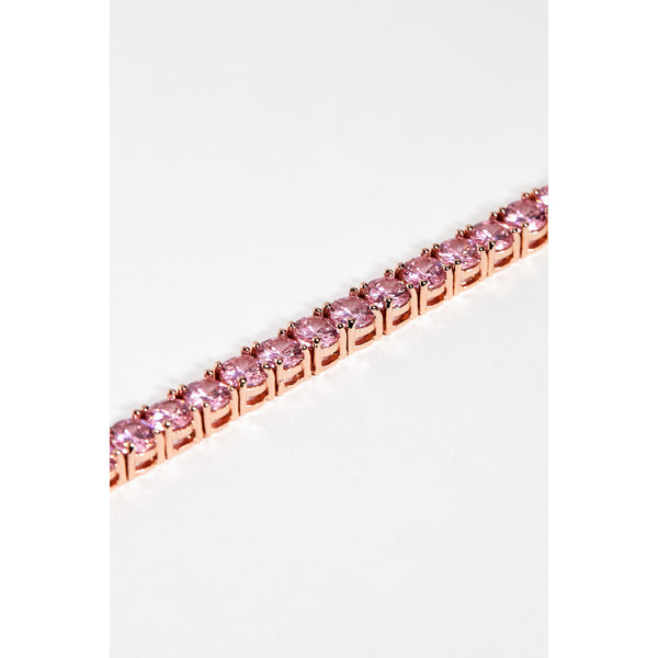 Pink 5mm Tennis Bracelet