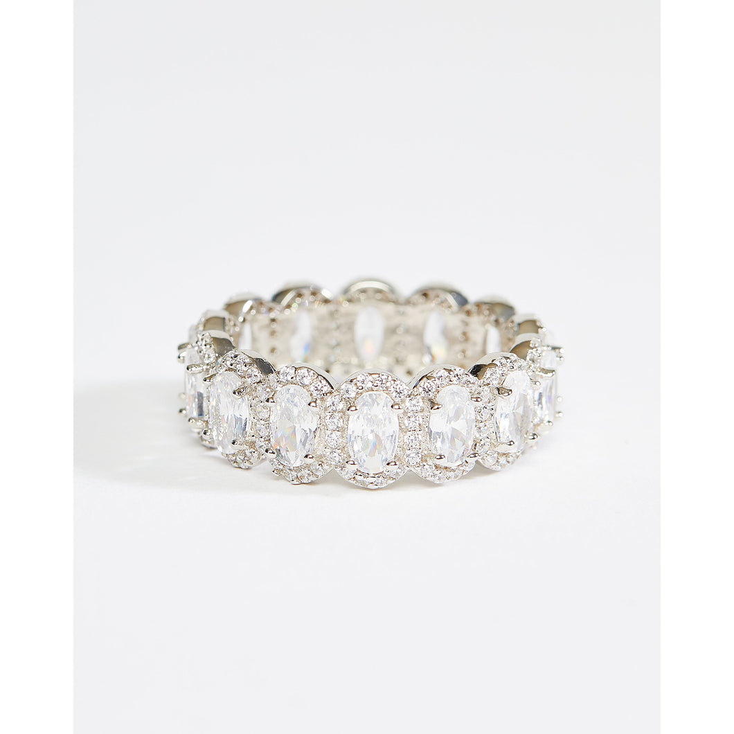 Micro Paved Eternity Band Ring