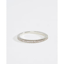Load image into Gallery viewer, Fine Eternity Band Ring in Silver

